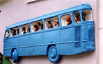 Kids Looking out of Bus