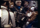 blind lady with accordion